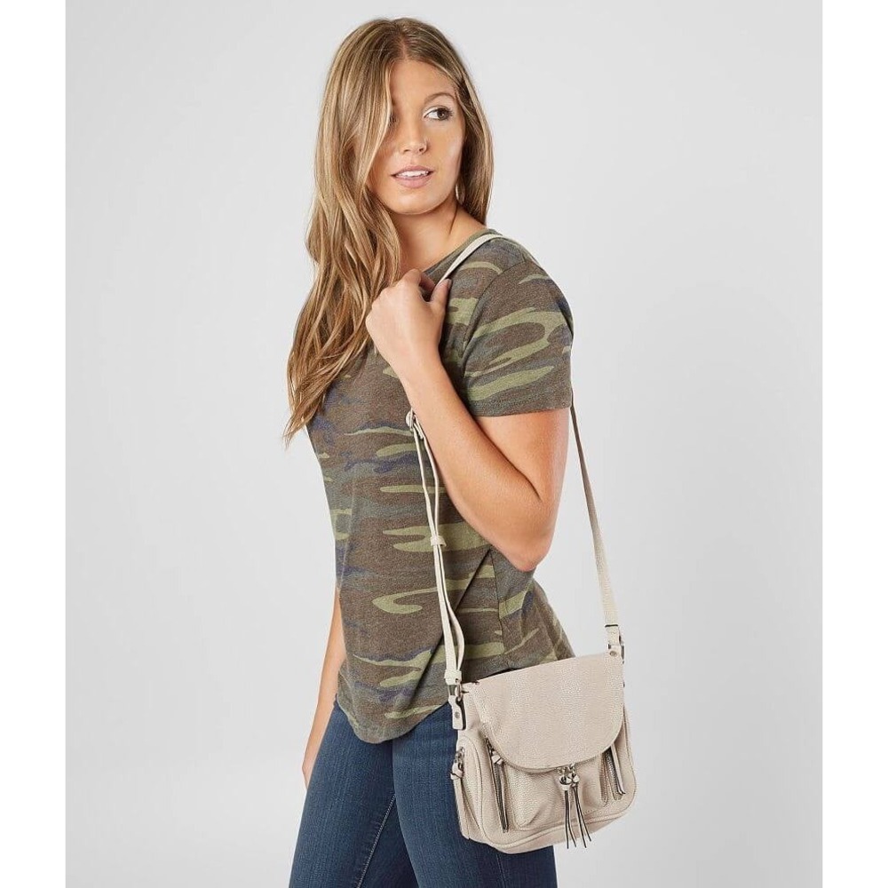 BUCKLEโ Violet Ray Textured Crossbody Purse - Cream